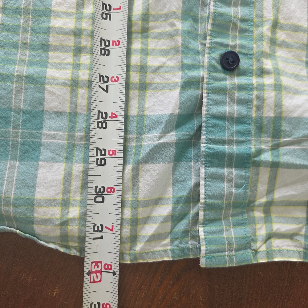 Columbia Mens Button Up‎ Shirt XL Short Sleeve Plaid Outdoor Fishing Hiking - Picture 10 of 10